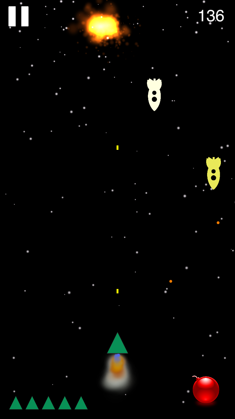 Simio-Space Shooter | App, Spiel für iPhone und iPad - Screenshot 5.