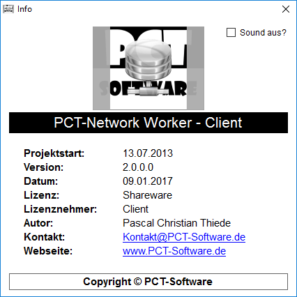 PCT-Network Worker - Client | Computer remote steuern lassen - Screenshot 5.