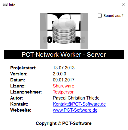 PCT-Network Worker - Server | Computer remote steuern - Screenshot 8.
