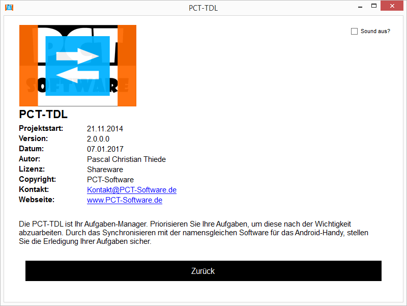 PCT-TDL - Client | Aufgaben anlegen und verwalten - Screenshot 7.