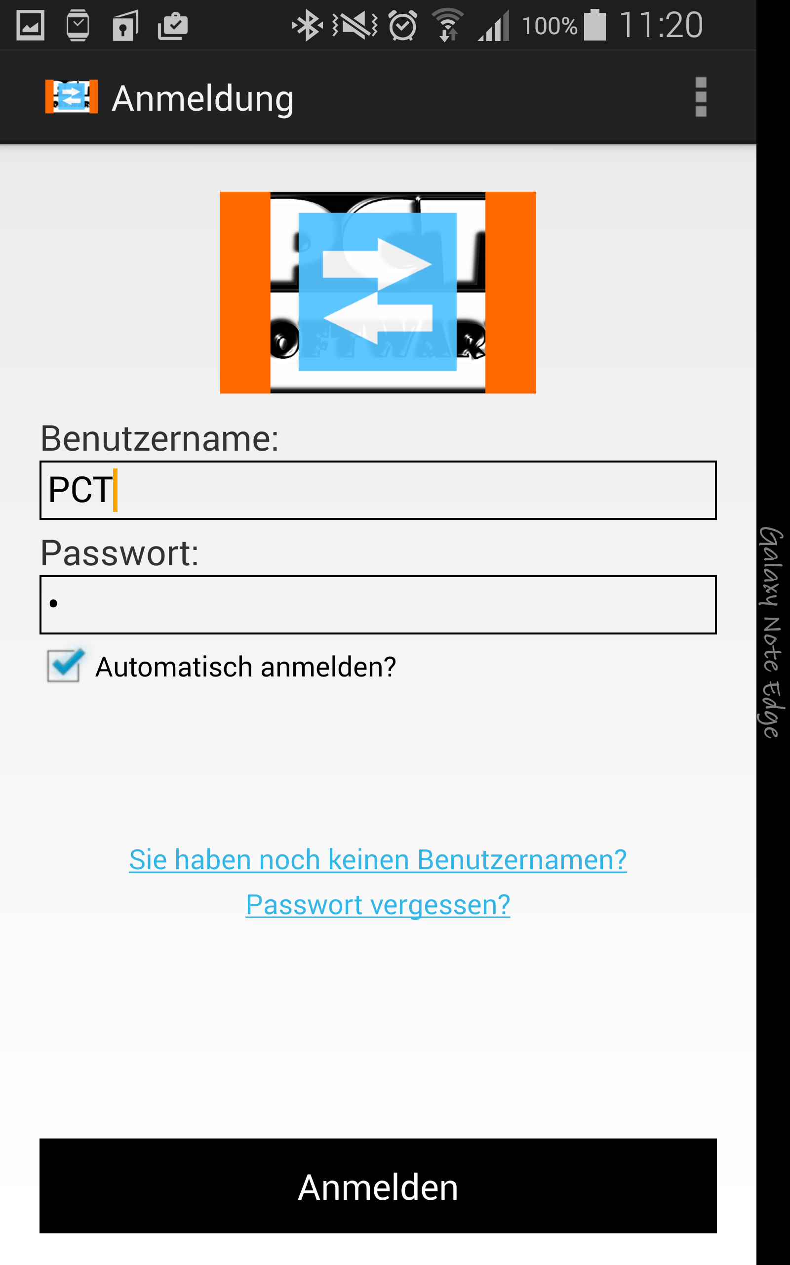 PCT-TDL - Client | Aufgaben anlegen und verwalten - Android App - Screenshot 2.