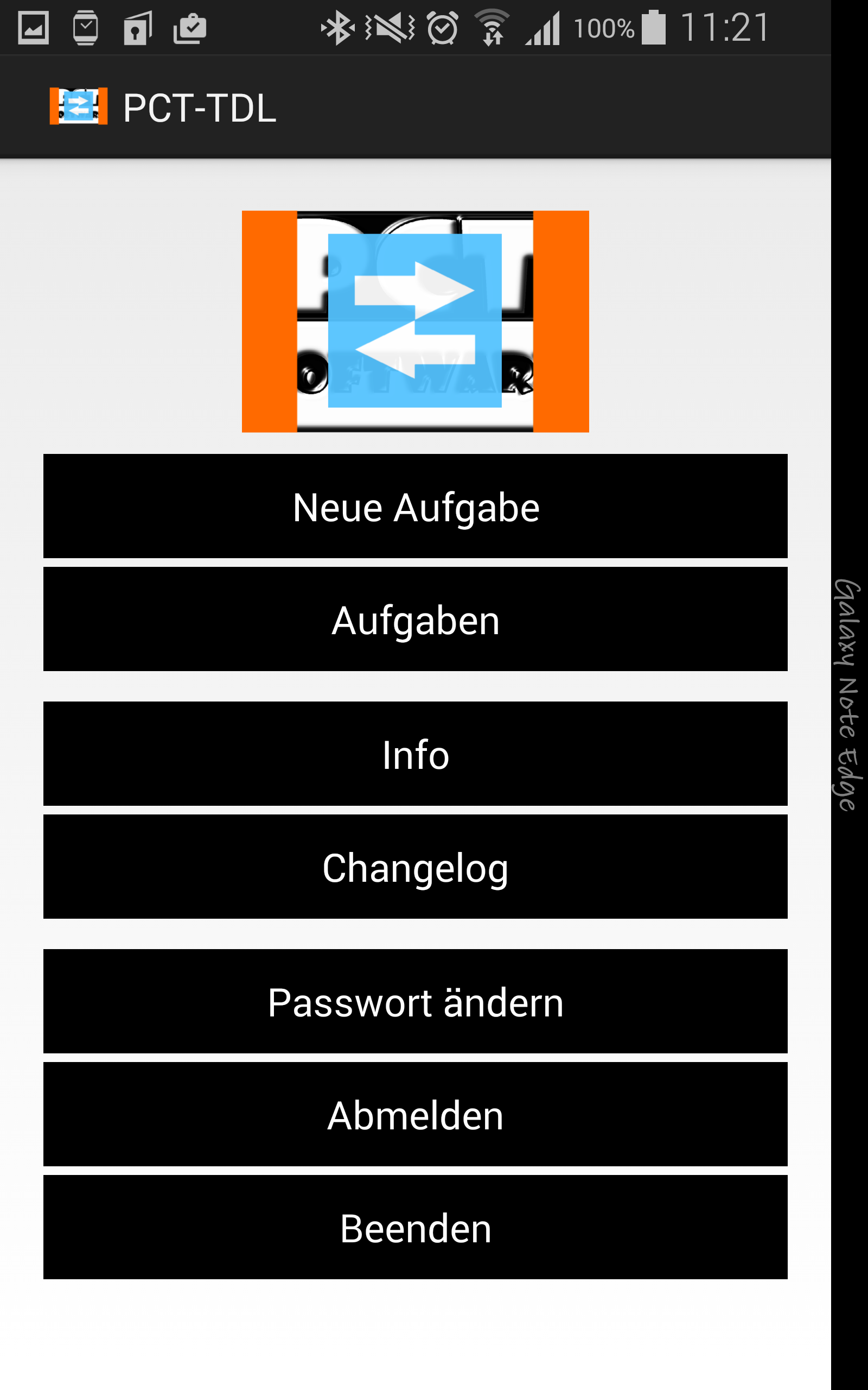 PCT-TDL - Client | Aufgaben anlegen und verwalten - Android App - Screenshot 7.