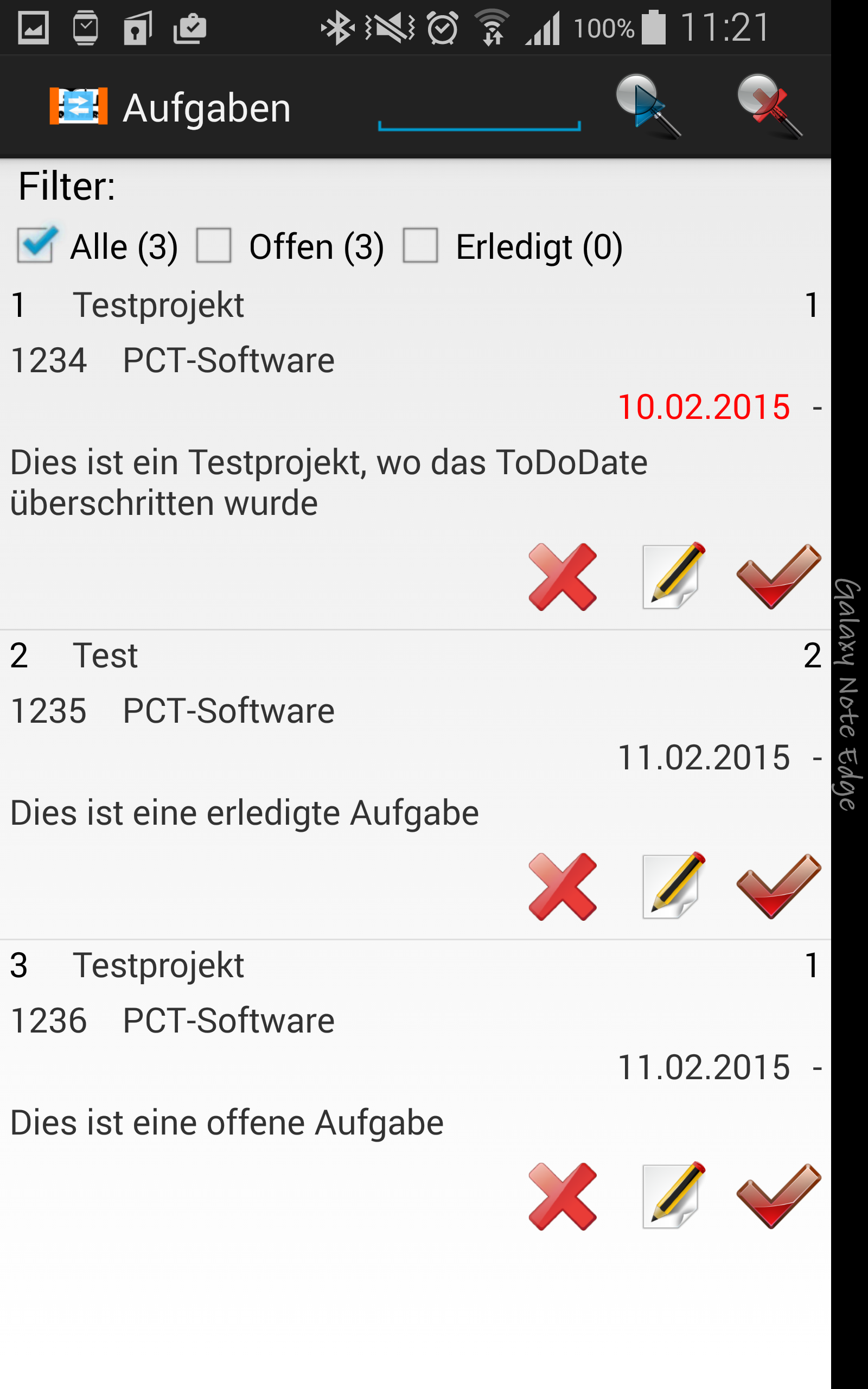 PCT-TDL - Client | Aufgaben anlegen und verwalten - Android App - Screenshot 10.