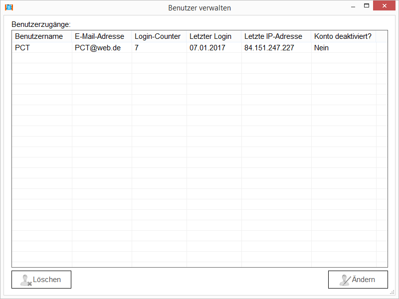 PCT-TDL - Server | Stellt Funktionen für die Clients zur bereit - Screenshot 4.
