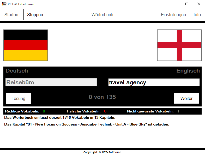 PCT-Vokabeltrainer | Fremdsprachen, Vokabeln lernen - Screenshot 3.
