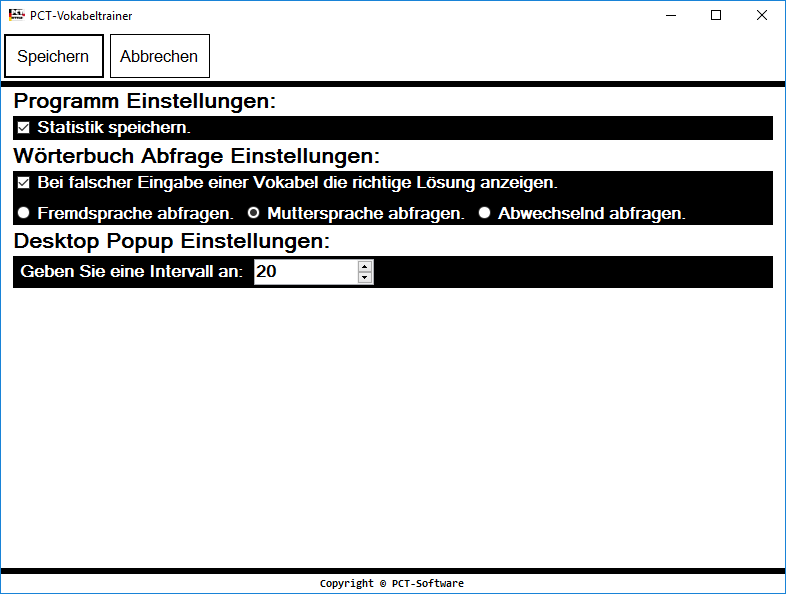 PCT-Vokabeltrainer | Fremdsprachen, Vokabeln lernen - Screenshot 6.