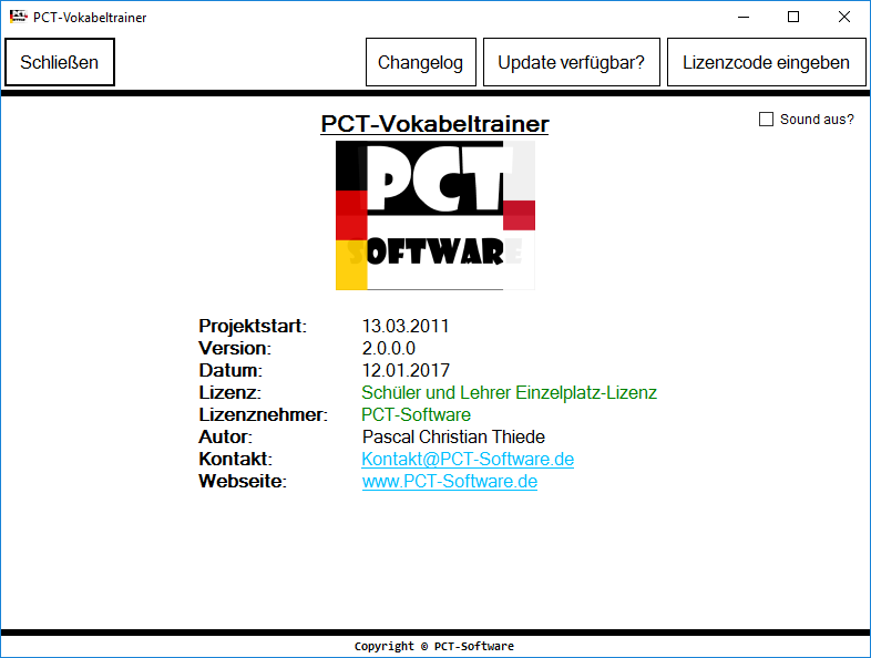 PCT-Vokabeltrainer | Fremdsprachen, Vokabeln lernen - Screenshot 8.