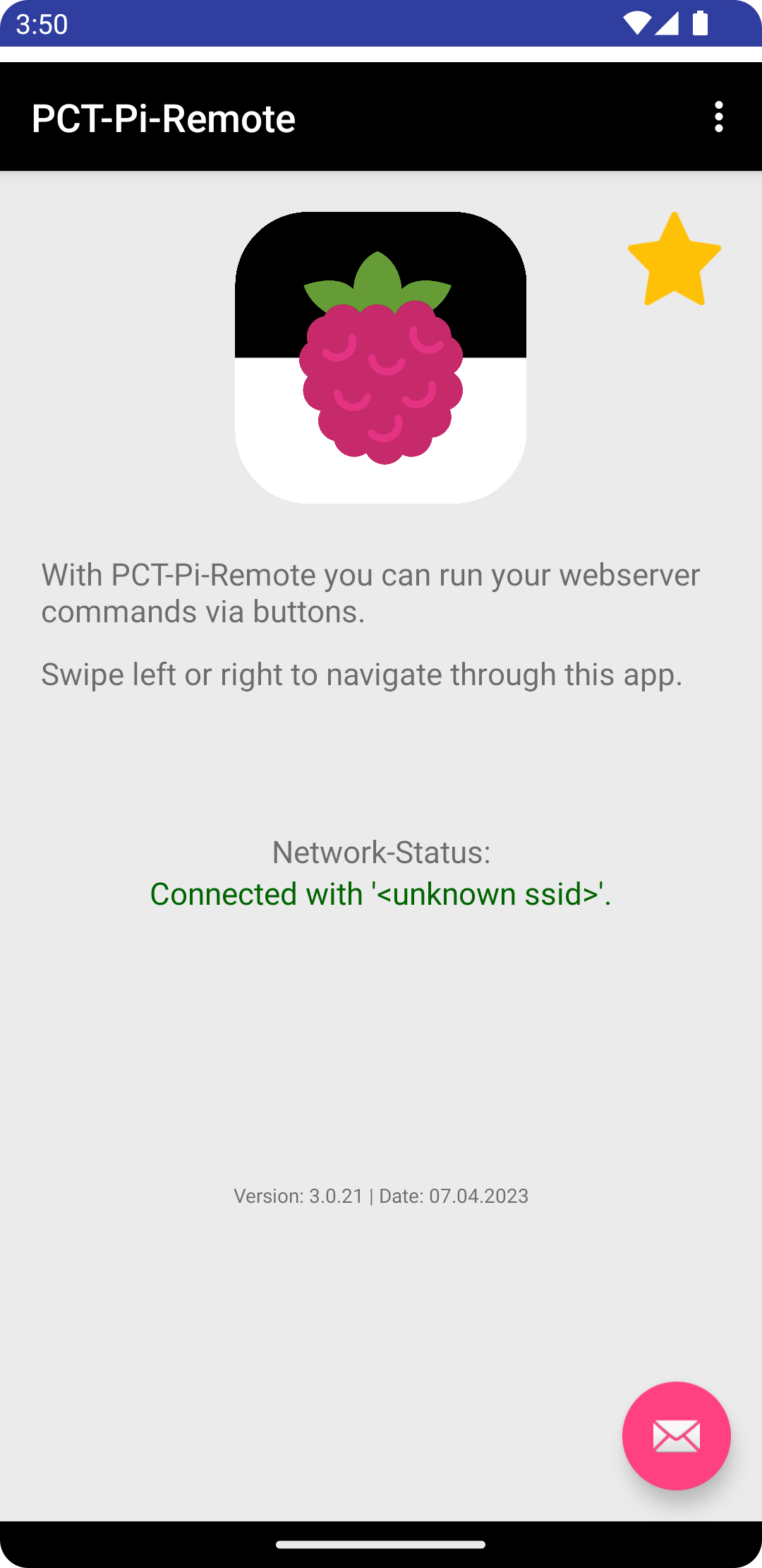 PCT-Pi-Remote | App für Android, Smart Home - Screenshot 2.