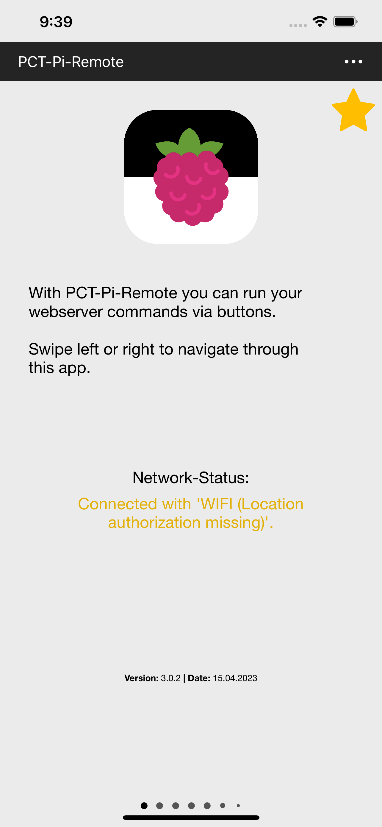 PCT-Pi-Remote | App für iOS, Smart Home - Screenshot 2.