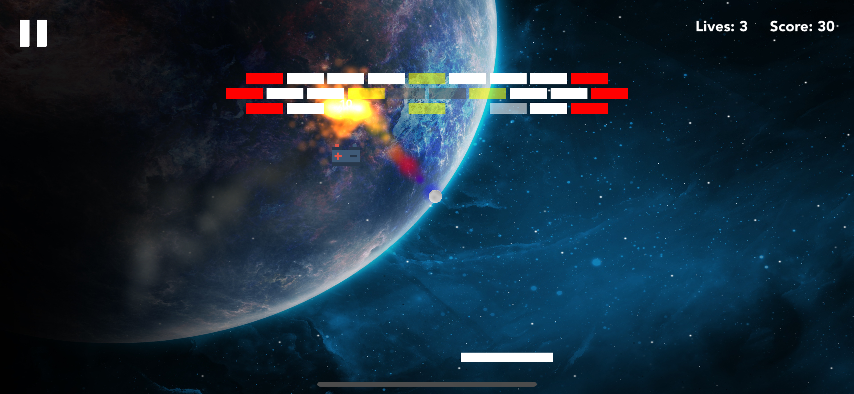 PCT-BricksBreaker | App, Spiel für das iPhone oder iPad - Screenshot 4.