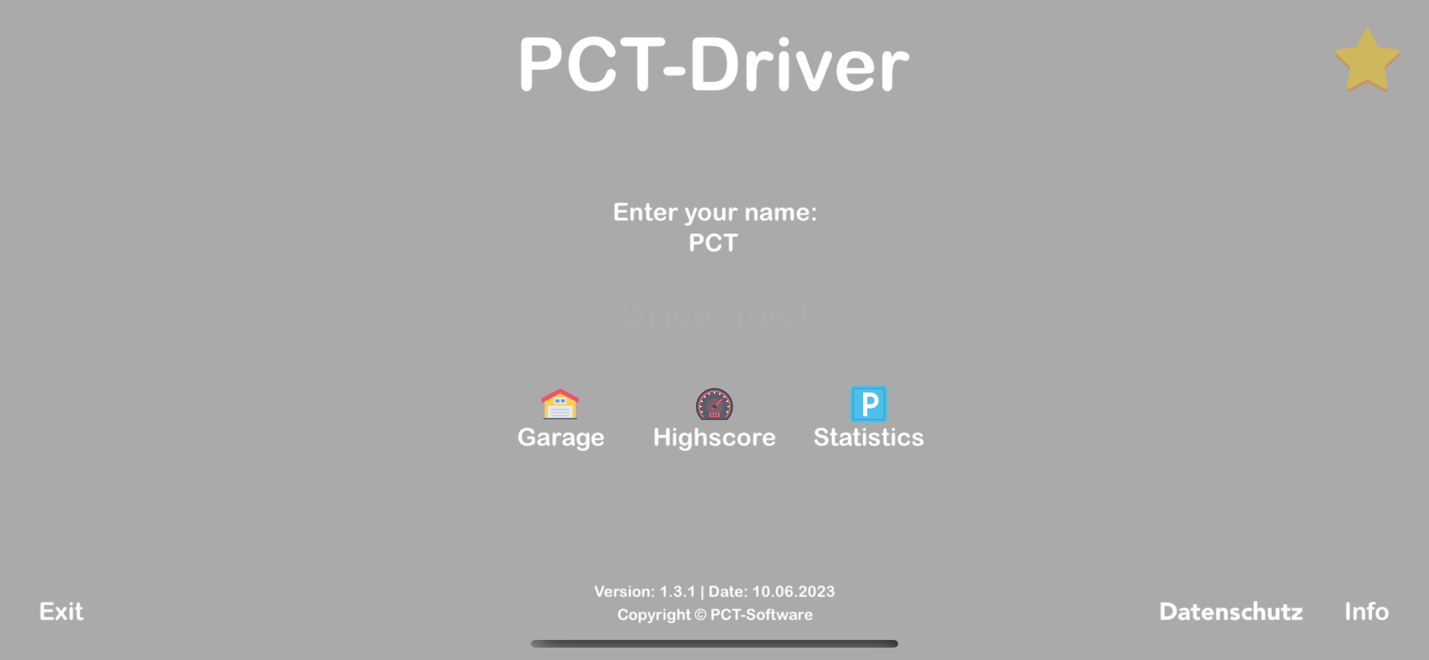 PCT-Driver | App, Spiel für das iPhone oder iPad - Screenshot 1.